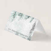 ブラスターウィンターストームゲストシーティング座席表 名刺 (裏面)