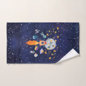 ブラストオフロッケットキッズタオルセット バスタオルセット (ハンドタオル)