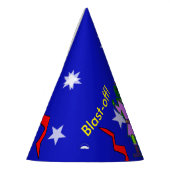 ブラストオフロボットガールスターズパーティー帽子 パーティーハット (左)