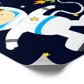 ブラストオフ宇宙バースデーパーティーポスター ポスター (角)