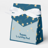 ブラストオフ宇宙冒険子供の誕生日 フェイバーボックス (正面サイド)