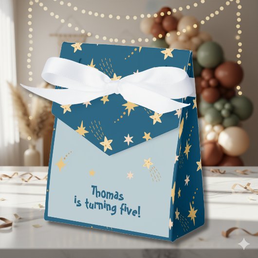 ブラストオフ宇宙冒険子供の誕生日 フェイバーボックス