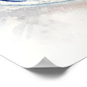 ブラストオフ宇宙"地球"ポスタープリント ポスター (角)