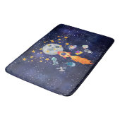 ブラストオフRocketship Kidsバスルーム・マット バスマット (アングル)