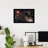 ブラスト半径 ポスター (ホームオフィス)