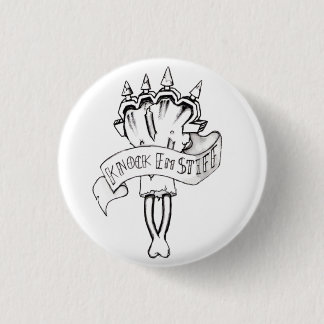 ブラスナックルボタン 缶バッジ