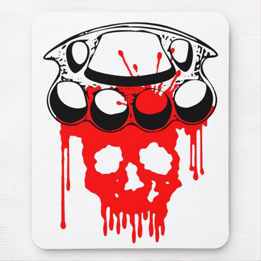 ブラスナックル マウスパッド (正面)