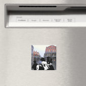 ブラスバンドクォーターフランスのニューオーリンズ マグネット (インサイチュ (食洗機))