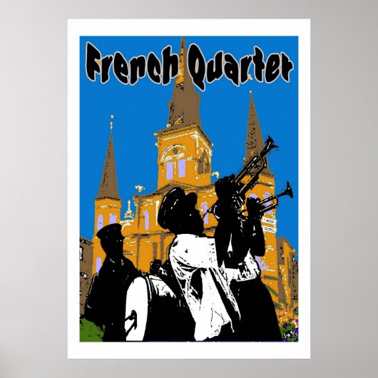ブラスバンドフランスのクォーター ポスター (正面)