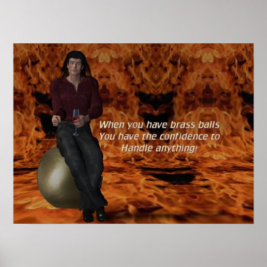 ブラスボール ポスター (正面)