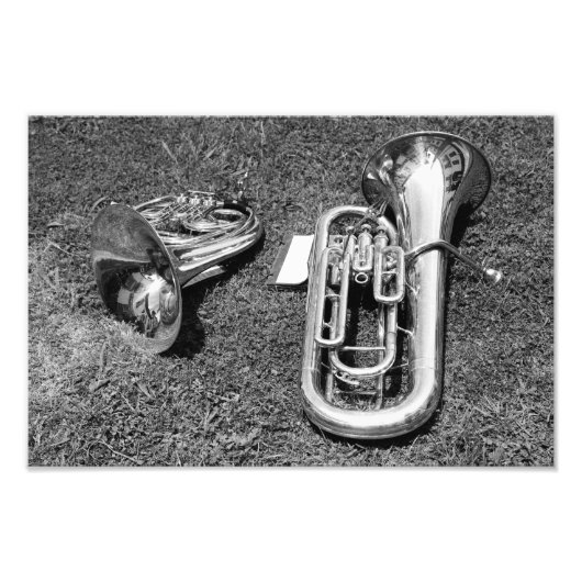 ブラスミュージカル楽器 フォトプリント            (正面)