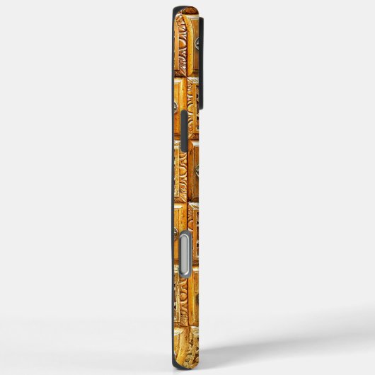 ブラスメッキ華美ング彫り木製ドアヴェネツィアイタリア Case-Mate iPhoneケース (裏面 / 右)