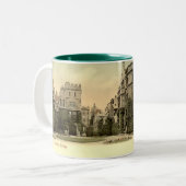 ブラゼノース·カレッジ、オックスフォード、スーベニア·マグ ツートーンマグカップ (正面左)