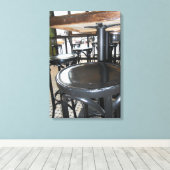 ブラゼンキツネ キャンバスプリント (インサイチュ (ウッドフロア))