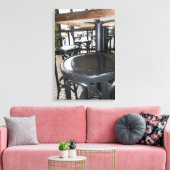 ブラゼンキツネ キャンバスプリント (インサイチュ (リビング))