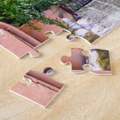 ブラソフルーマニアのクリスマスマーケット ジグソーパズル (側面)