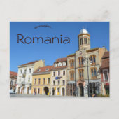 ブラソフルーマニアの晴れの日 ポストカード (正面)