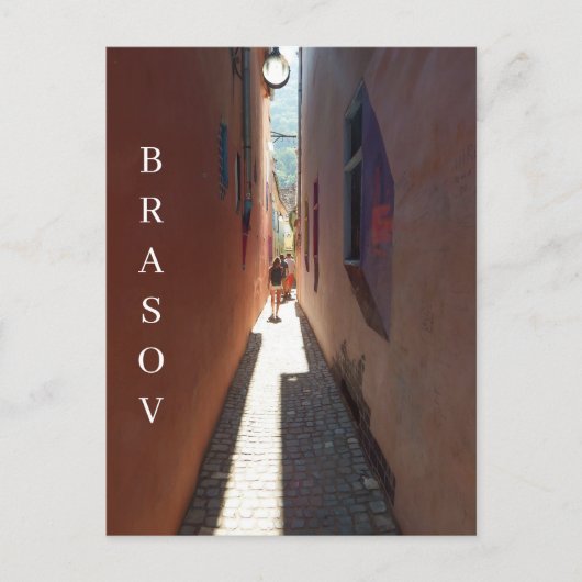 ブラソフロープ通りビューポストカード ポストカード (正面)