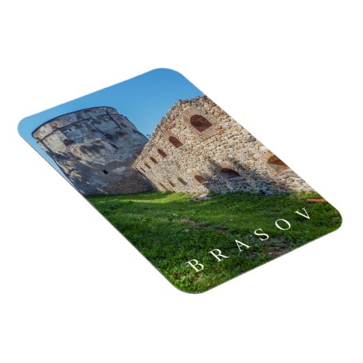 ブラソフ時計塔ビュー冷蔵庫用マグネット マグネット (右側)