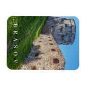 ブラソフ時計塔ビュー冷蔵庫用マグネット マグネット (横)