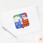 ブラソンレユニオンコートオブアームズ ラウンドシール (封筒)