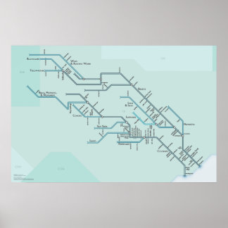 ブラゾスとコロラドリバーズ ポスター