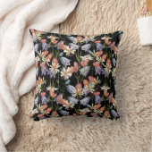 ブラダーキャンピングベル:水色フローラ クッション (ブランケット)