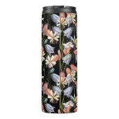 ブラダーキャンピングベル:水色フローラ タンブラー (裏面)