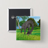 ブラチオサウルス恐竜 缶バッジ (正面&裏面)