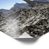 ブラチオサウルス恐竜 – 3D 描写 フォトプリント            (角)