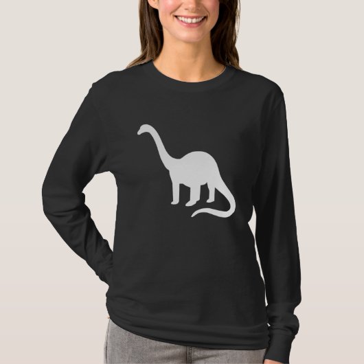 ブラチオサウルス恐竜 Tシャツ (正面)
