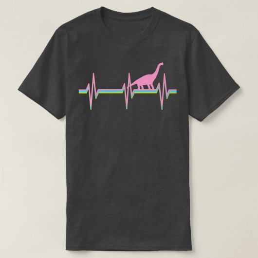 ブラチオサウルス恐竜 Tシャツ (デザイン正面)