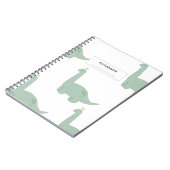 ブラチオサウルス手帳 ノートブック (左側)