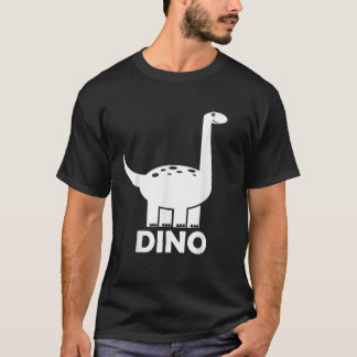 ブラチオサウルス気管支竜頭竜頭恐竜Dino Tシャツ