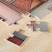 ブラチスラバスロバキアへの旅行 ジグソーパズル (側面)