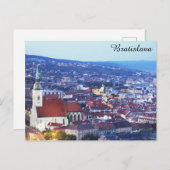 ブラチスラバスロバキア市観光写真 ポストカード (正面/裏面)