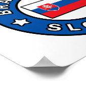 ブラチスラバスロバキア ポスター (角)