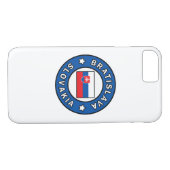 ブラチスラバスロバキア Case-Mate iPhoneケース (裏面(横))