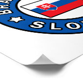 ブラチスラバスロベニア ポスター (角)