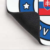 ブラチスラバスロベニア マウスパッド (コーナー)