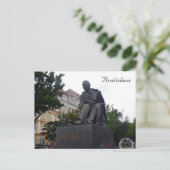 ブラチスラバフヴィエズドスラフ像 ポストカード (スタンド正面)