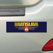 ブラチスラバ バンパーステッカー (車上)