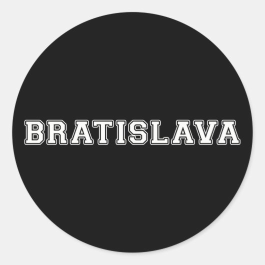 ブラチスラバ ラウンドシール (正面)