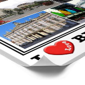 ブラチスラバ – 大好き – スロバキア –  ポスター (角)