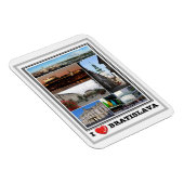 ブラチスラバ – 私の愛 – スロバキア – 磁石 (右側)