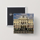 ブラチスラバ 缶バッジ (正面&裏面)