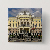 ブラチスラバ 缶バッジ (正面)