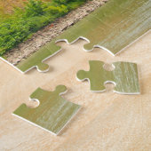 ブラチスラヴァ城、ダヌベ川、スロバキア ジグソーパズル (側面)