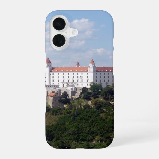 ブラチスラヴァ城 iPhone 16ケース (裏面)