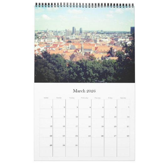 ブラチスラヴァ市のスロバキア カレンダー (3月 2026)